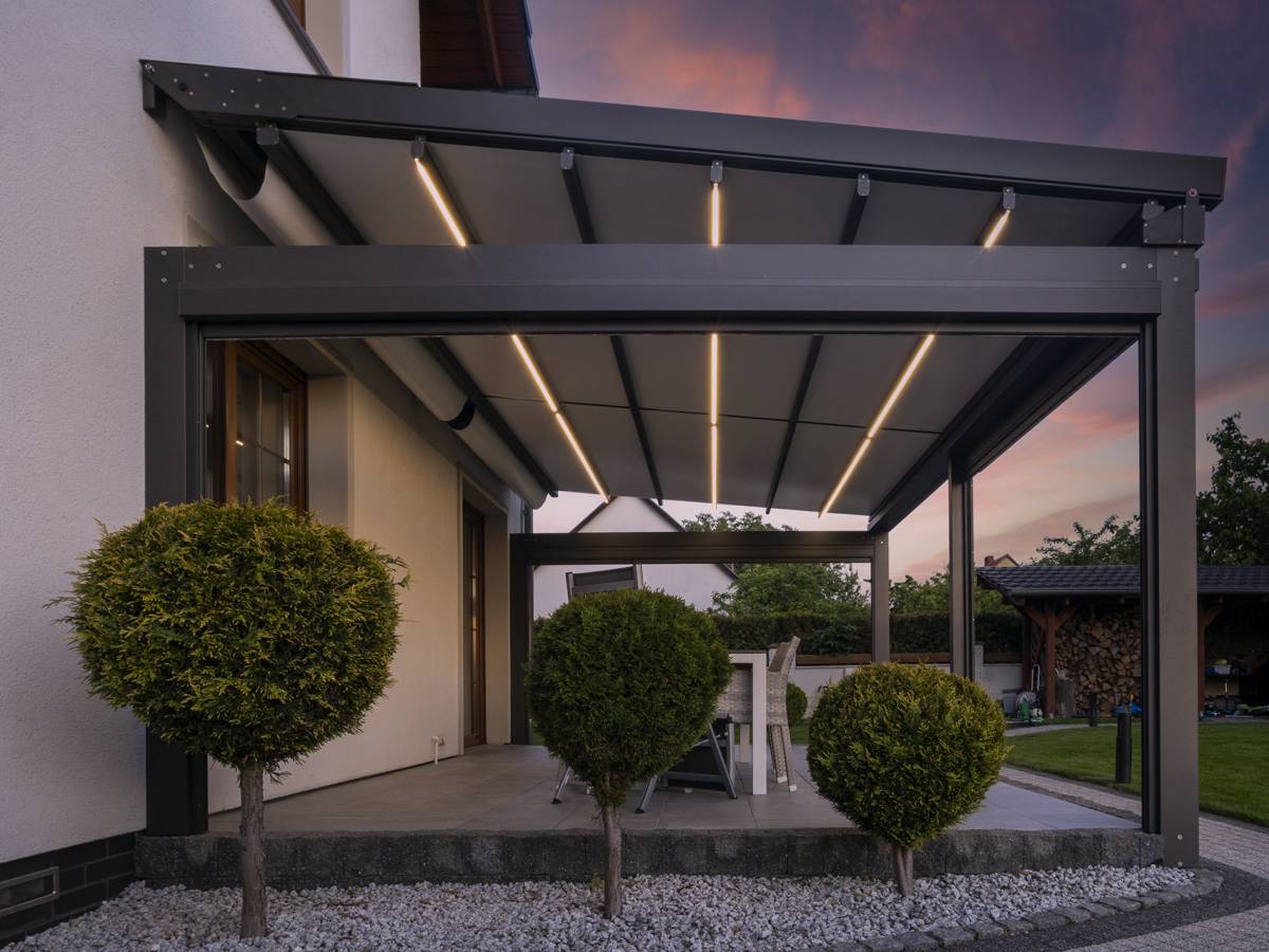 Bioklimatinė pergola Solid